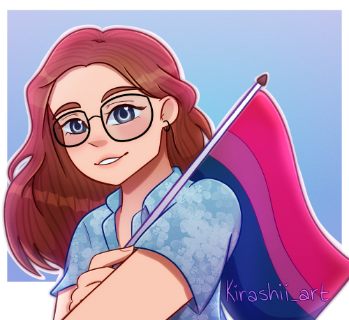 HAPPY PRIDE MONTH Y'ALL!! I Made A Fanart Of @/fx.kiara.fx (on Ig/TikTok) The Founder Of @/virtualpride2k20