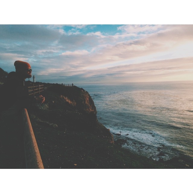 Thx Pacific for a moment of quiet surrender. Thx for the grey whales, dolphins, and pelicans I witnessed about their business. And thx for implanting in my heart the knowledge that everything’s going to be alright. (at Point Vicente Interpretive...