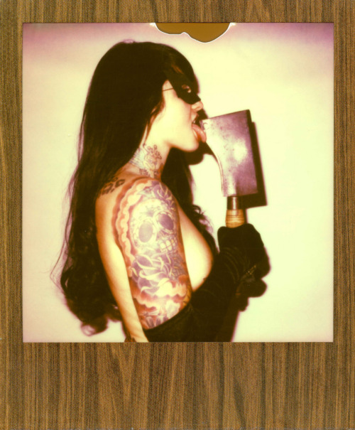 derekwoodsphotography:  Radeo. LA. 2013. Polaroid 986. (Styling: Julie) 