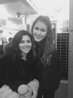 buyforever:  Marina with a fan today 11.28.14