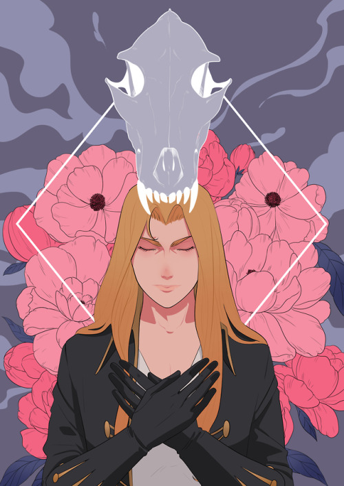 thebritishteapot:I’ve re-drawn the previous Alucard and added Trevor. I hope I can finish Sypha befo