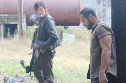 chandra75:  Daryl Dixon - The Walking Dead - Arrow on the Doorpost - Season 3, Episode 13, aka “Seriously, enough with having bad shit happen to Daryl so this episode please let him and Rick be the victors in some way”… 