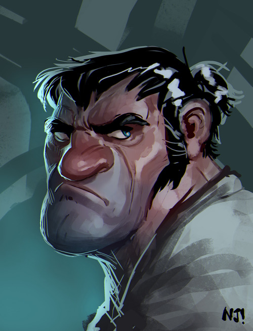 n-jay81:  Color sketch an hour.