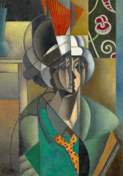 Woman with a Fan, Jean Metzinger, 1913, Art Institute of Chicago: Modern ArtGift of Mr. and Mrs. Sig