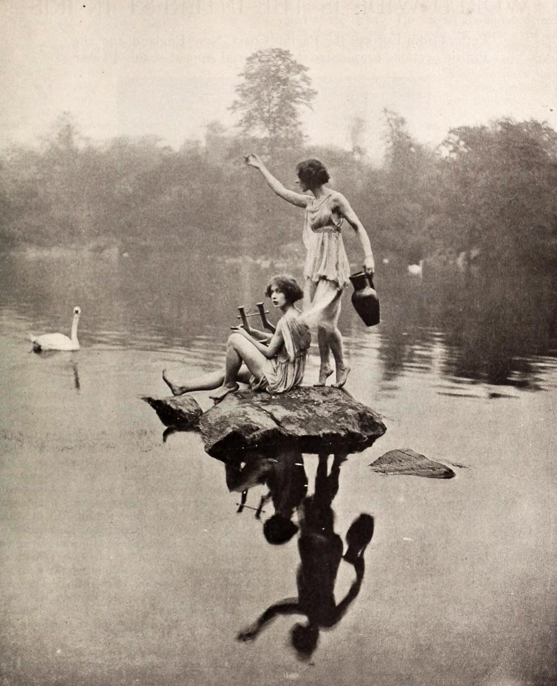 back-then:  Swan lake  The Garden magazine 1919 http://ift.tt/2kAEfXg 