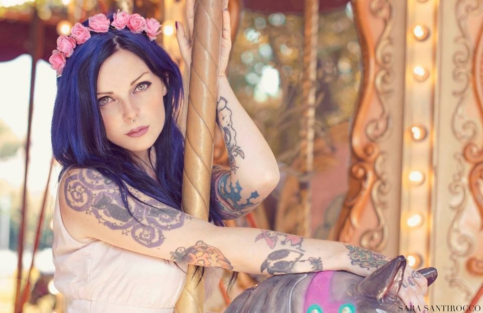 Mi suicide girl favorita, la mas bella de todas Riae