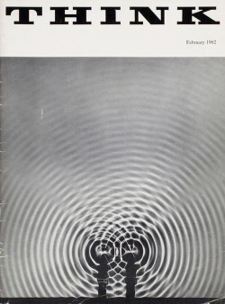 Furtho:  Berenice Abbott’s Photograph On The Cover Of Ibm’s Magazine Think, 1962