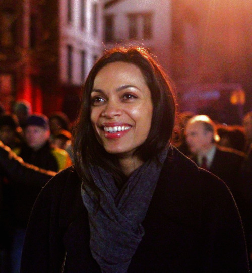 princessnijireiki: Rosario Dawson in Marvel / Netflix’s ’Luke Cage’ filming on Mar