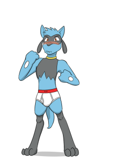 Here’s some pokes in undies, although one