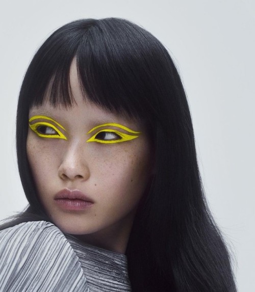 midnight-charm: Xie Chaoyu photographed by Casper Sejersen for W Magazine  Stylist: Emma WymanHair: 