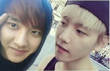 kyungsp:  it’s day 3 and this is my top OTP- Baeksoo!! one of them is serious