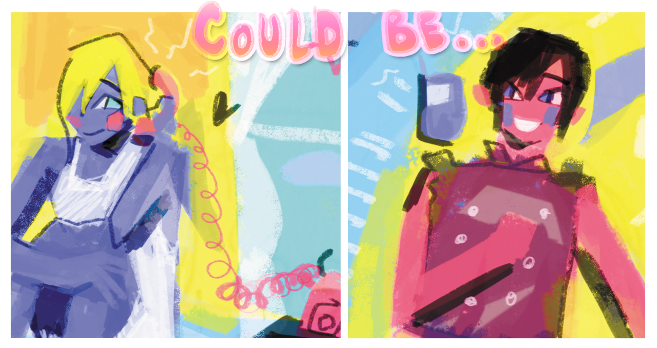 kaeikki:  did a last minute pinch hit for my friend’s zine, could be a lesbian