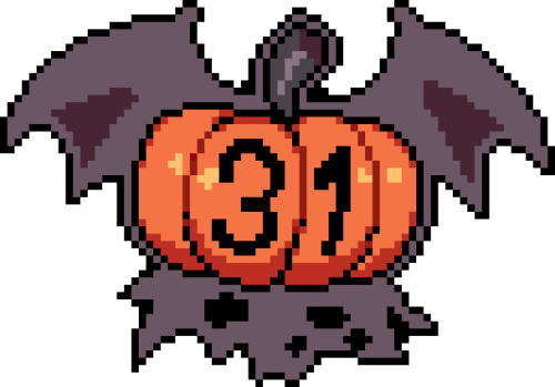 ″Dedaloctober 2016″ I havent done a monthly drawing challenge since february of last year. So I’ll take this opportunity to improve, have fun and maaaybe bring more people to the blog. wish me luck!(Pixel pumpkin made by Icingbomb. List made