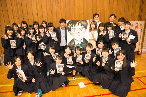 母校 土浦二高で 映画 ビリギャル の小林さやかさんと特別授業をしました 羽賀翔一 オフィシャルサイト