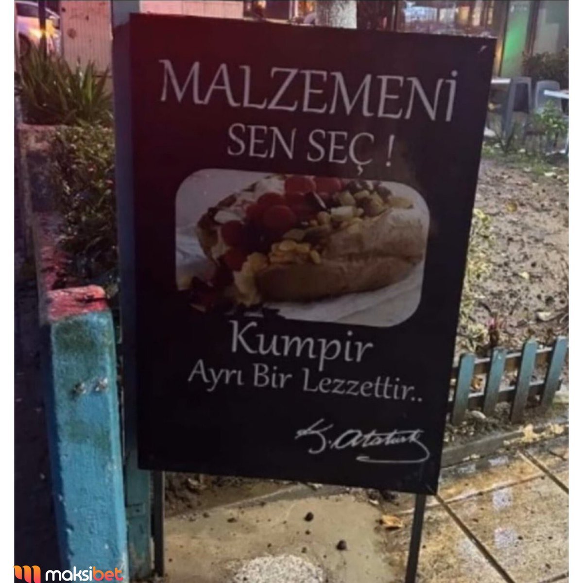 maksibet MALZEMENİ SEN...