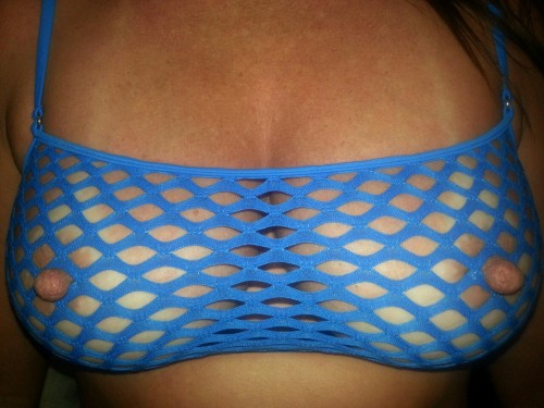 sandyc4fun:New mesh bikini top.