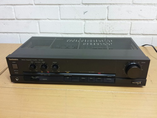 Technics SU-600 Stereo Integrated Amplifier, 1988