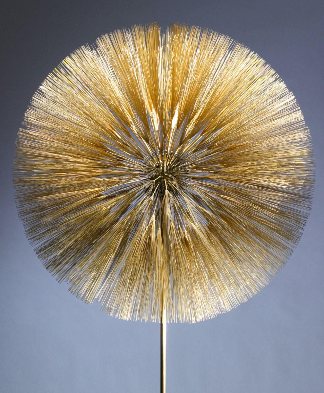 scandinaviancollectors:  HARRY BERTOIA, Untitled (Dandelion), 1964. Material gilt