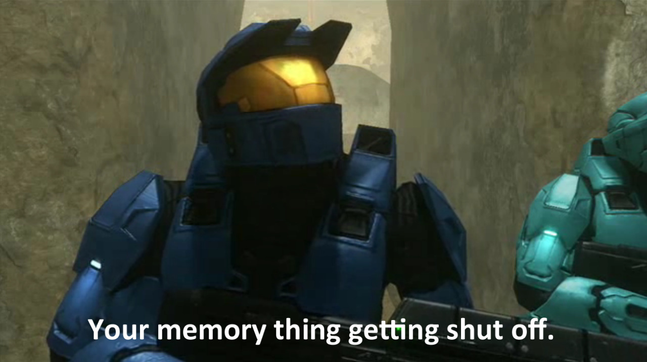 agentlooziana:the most incredible scene in all of red vs blue tbh