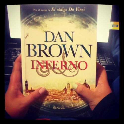 Por fin a leer el último libro de mi escritor favorito #DanBrown #Inferno