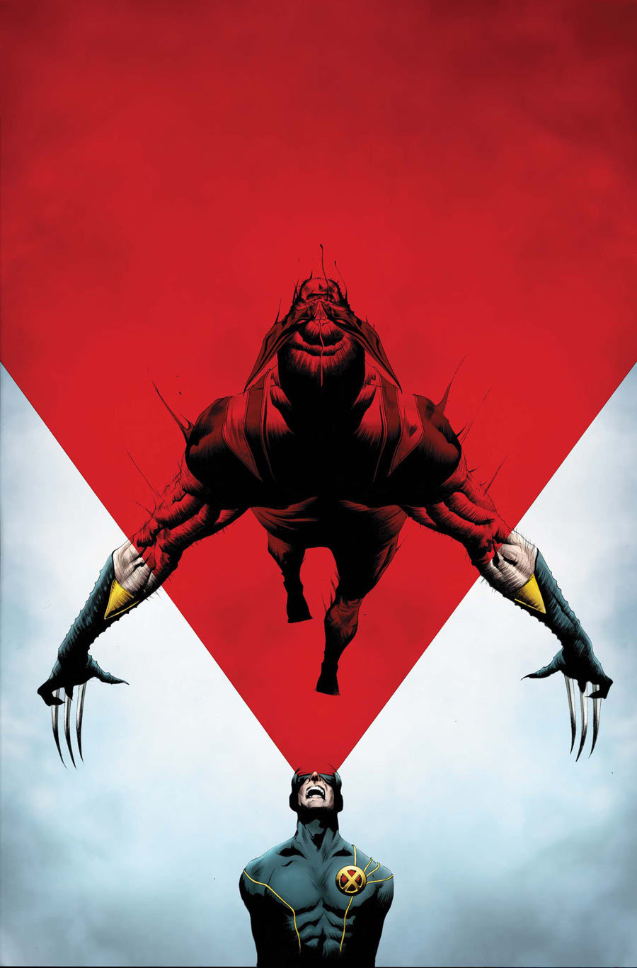 towritecomicsonherarms:  Wolverine and chums by Jae Lee 