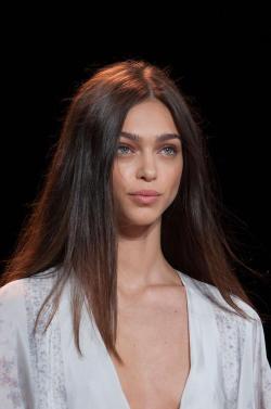 Runwayandbeauty:  Zhenya Katava - Details At Bcbg Max Azria Spring 2015 | New York