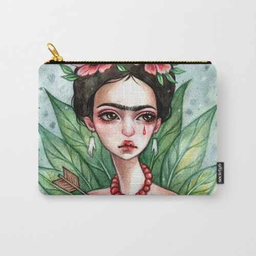 Frida in my shop society6.com/blackfury