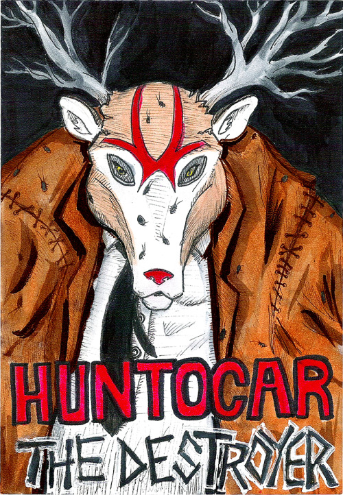 elderwyrm:Welcome to Night Vale! HUNTOCAR, THE DESTROYER I thought it would be fun to scan each of