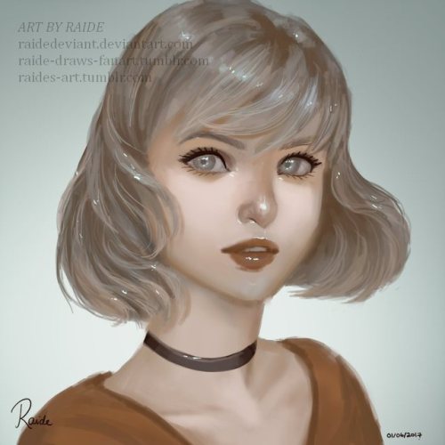 “Grey” - Portrait practice of the day :) Other social media accounts: DeviantArt YouTube