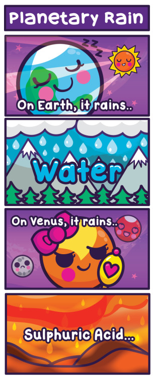 cosmicfunnies: The last but not least of Assorted Planets Month! And now to cool you all off with so