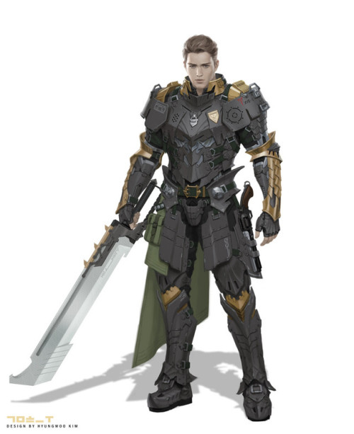 wearepaladin:Armor Knight byHyungwoo Kim