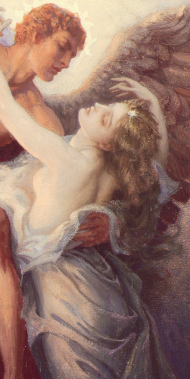 keirabisexual:Day and the Dawnstar (detail) 1906. Herbert James Draper