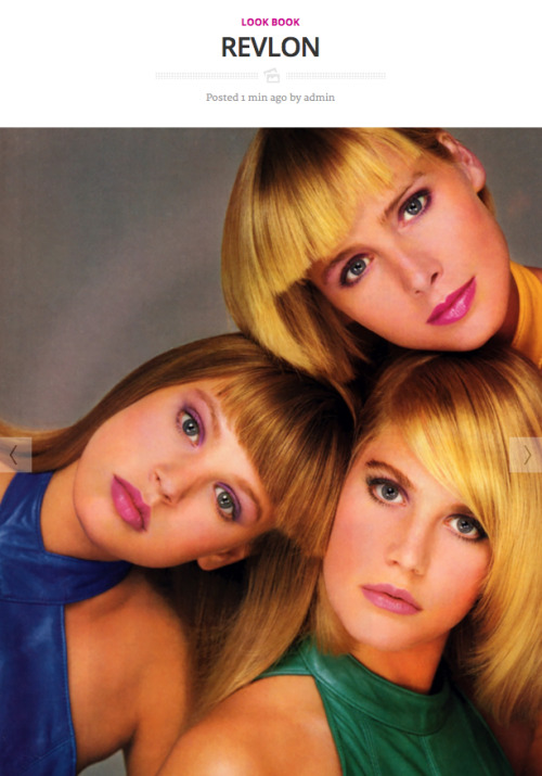 Today on periodicult.com: remembering those unforgettable Revlon ads of the 1980s.