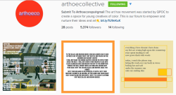 softmami:  follow our ig @arthoecollective!!! sensitiveblackperson