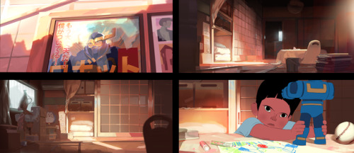 Another batch of backgrounds I did for our graduation film Parfum Fraise