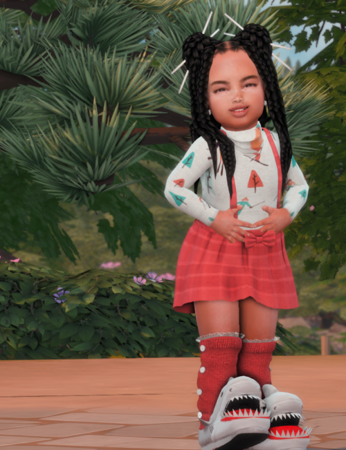 ilovesaramoonkids:LookBook  498Steller:  A Set for Toddler Girls  by  @sims4nexus  (Early Release)….