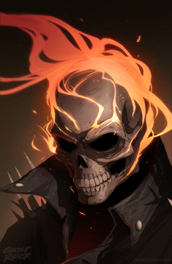 tomasoleksak:    Ghost rider tribute poster,