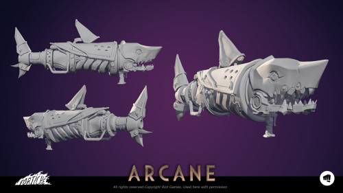  ARCANE | Jinx’s Fishbones Modeling | Delphine JOBIN