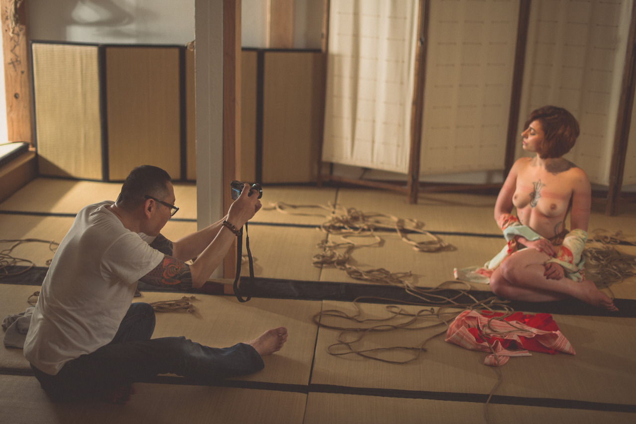 dirtyvonp:  Satsuei Kai with Akira Naka and GorgoneStudio : Place des CordesPics