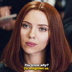 marvelgifs:Yes, the world is a vulnerable place, and yes, we help make it that way. But we’re also t