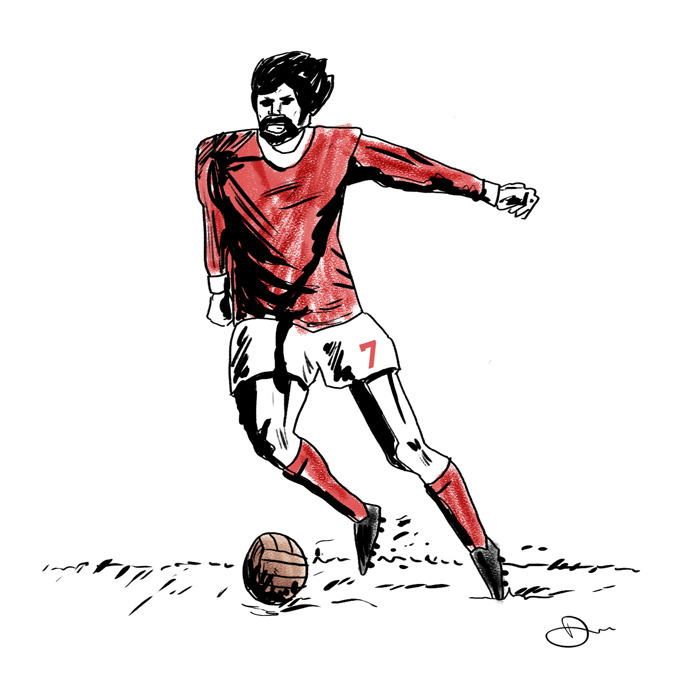 George Best doodle (20 mins)