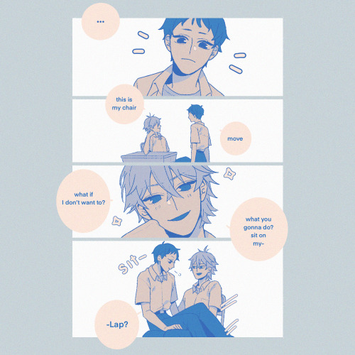 manga!kawoshin are just too dumb for each other