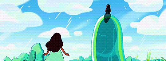 queergoldentrio:Steven.I can’t be friends anymore, I have a destiny. Say it to my face! Say you don’