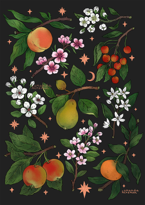 ac botanical fruits - starter treeswallpapers on gumroad instagram / twitter / patreon 