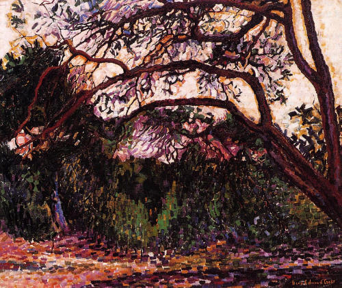 Woded Landscape, Henri-Edmond CrossMedium: oil,canvas