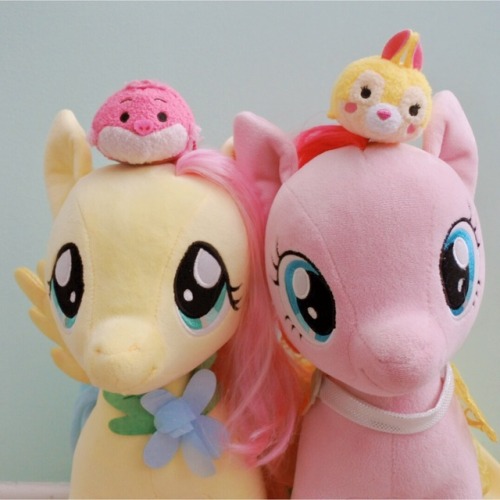 rileyspones - Flutters and Pinkie with some tsums!