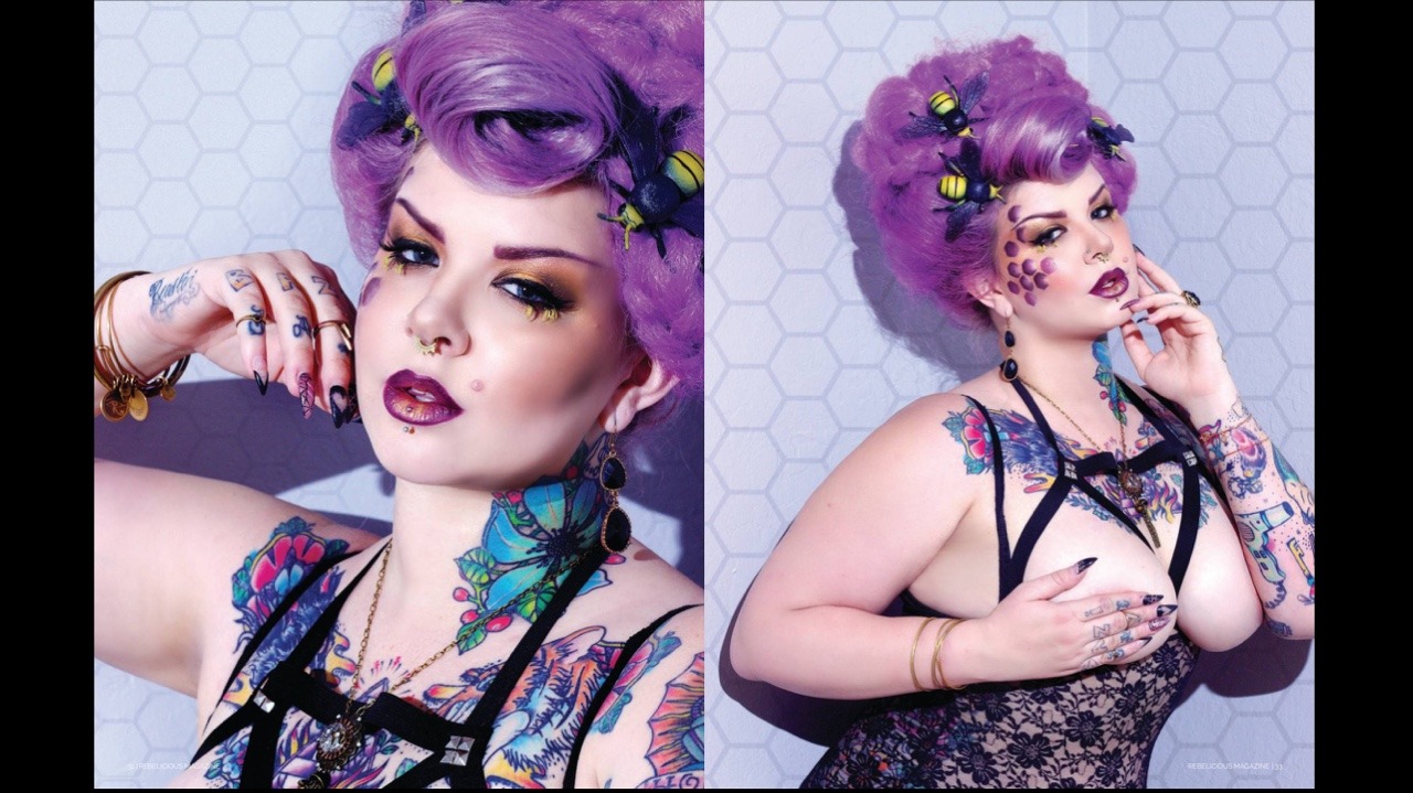 sarahbane666:  Check out our 8 page spread in Rebelicious Magazine! Photos by bettybettybangbang