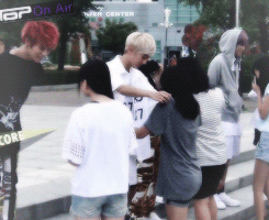 seokshine:  some very lucky angels ♡ 