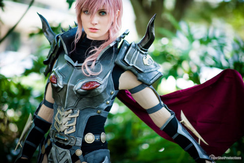 sharemycosplay:  #Cosplayer @AlysonTabbitha with a stunning Lightning Farron from #FinalFantasy. #cosplay #videogameshttp://alysontabbitha.deviantart.com/https://www.facebook.com/AlysonTabbithaOfficialhttp://tigershotproductions.deviantart.com/Interviews,