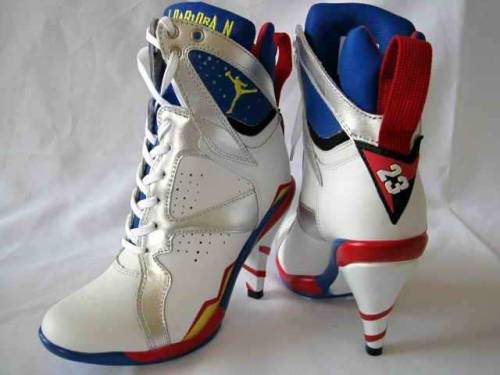 AIR JORDAN STILETTOS “Real street-style heads know that every now and then you’ll spot a honey dip r